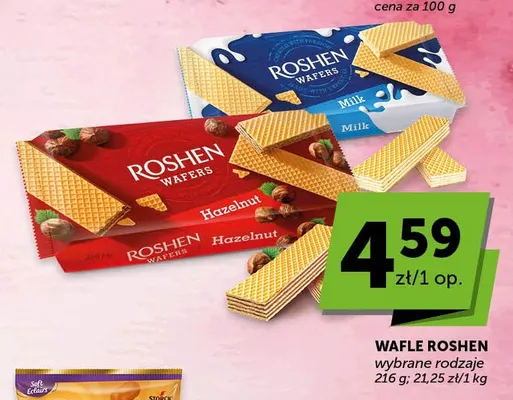 Wafle Roshen promocja w Euro Sklep