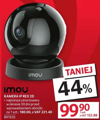 Kamera IP IMOU REX 2D promocja w Selgros