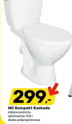 WC Kompakt Kaskada promocja w Bricomarche