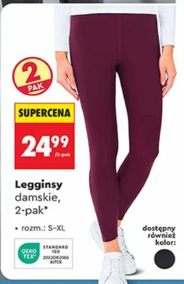 Legginsy damskie promocja w Biedronka