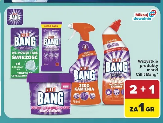 Tabletki do WC Cillit Bang WC Power Tabs Świeżość promocja w Carrefour