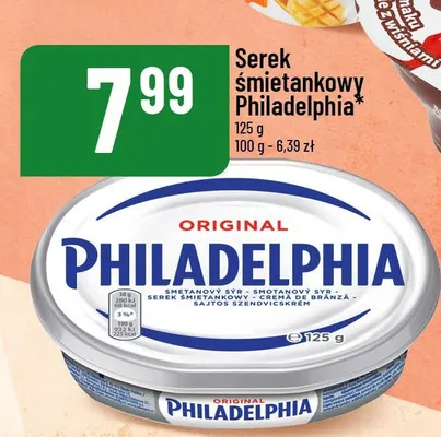 Serek śmietankowy Philadelphia promocja w POLOmarket