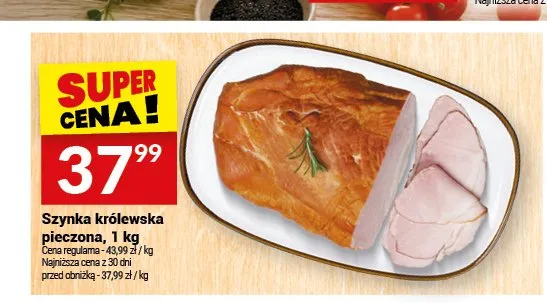 Szynka królewska pieczona promocja w Twój Market