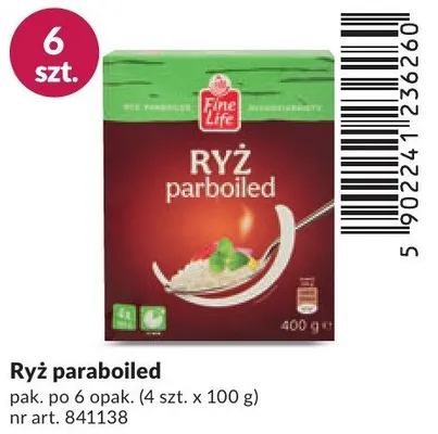 Ryż parboiled promocja w Makro