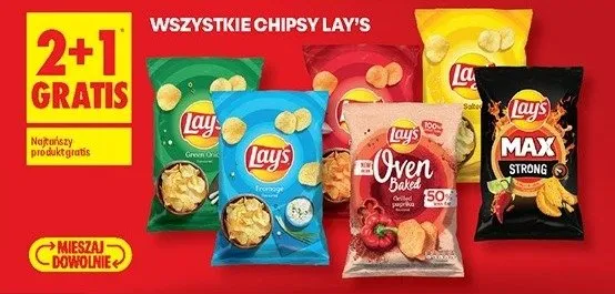 Chipsy Lay's promocja w Biedronka