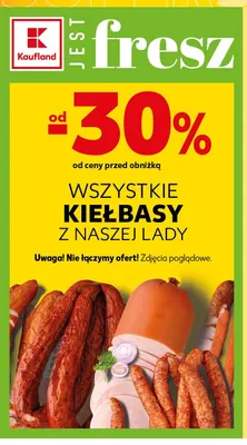 Kiełbasy z naszej lady promocja w Kaufland