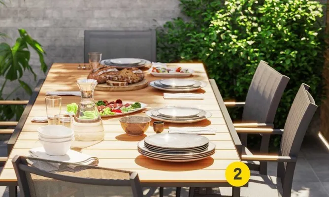 Stół rozkładany Vao promocja w Castorama