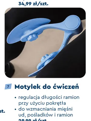 Motylek do ćwiczeń Spokey promocja w Biedronka