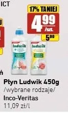 Płyn do mycia naczyń Ludwik miętowy promocja w API Market