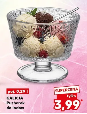 Pucharek do lodów promocja w Kaufland