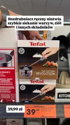 Rozdrabniacz ręczny Tefal promocja w Biedronka