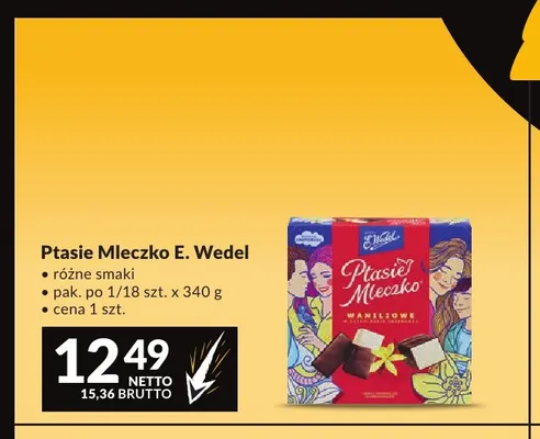 Ptasie Mleczko promocja w Makro