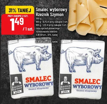 Smalec wyborowy Rzeźnik Szymon promocja w POLOmarket