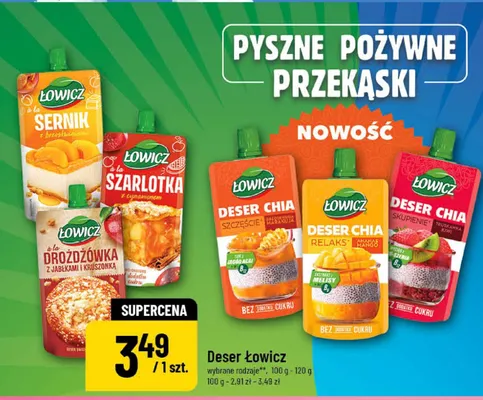 Deser Łowicz Chia Skupienie promocja w POLOmarket