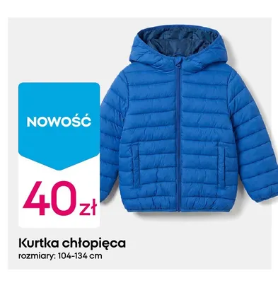 Kurtka chłopięca promocja w Pepco