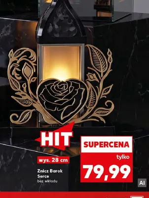 Znicz Barok Serce bez wkładu promocja w Kaufland