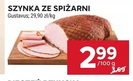 Szynka ze spiżarni Gustavus promocja w Stokrotka