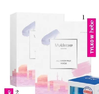 Maska w płachcie Muldream Glow Rice Mask promocja w Hebe