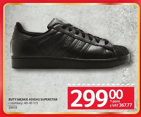 Buty męskie ADIDAS Superstar promocja w Selgros