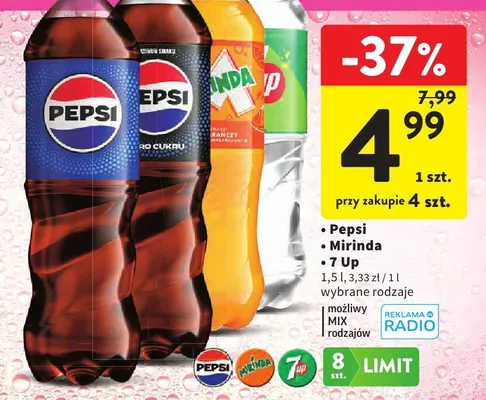 Napój gazowany 7 Up promocja w Intermarche