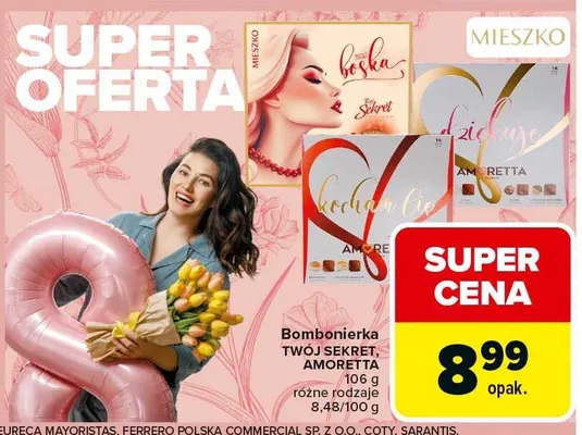 Bombonierka różne rodzaje promocja w Carrefour Market