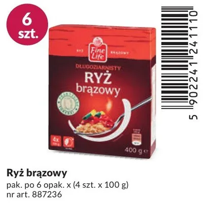 Ryż brązowy promocja w Makro
