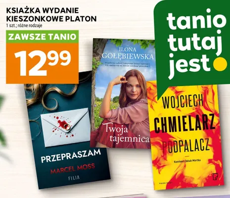 Książka wydanie kieszonkowe Platon promocja w Stokrotka