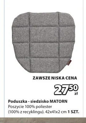 Poduszka - siedzisko Matorn 42x41x2 cm promocja w Jysk