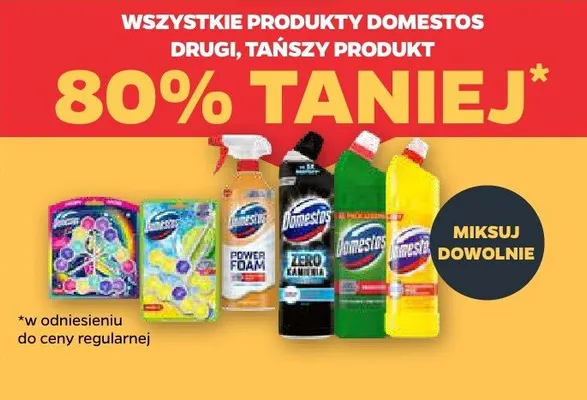 Środki czystości Domestos promocja w Netto