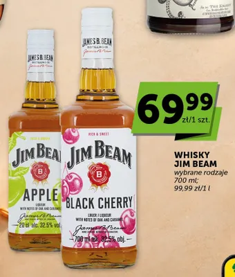 Whisky Jim Beam Apple promocja w Euro Sklep
