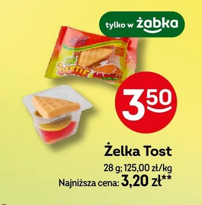 Żelka Tost Big Toastie promocja w Żabka