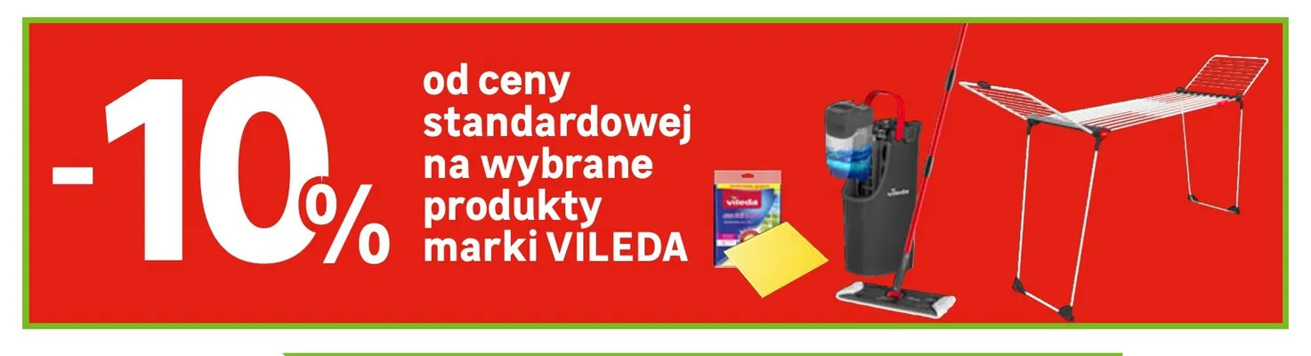 Produkty marki Vileda promocja w Leroy Merlin