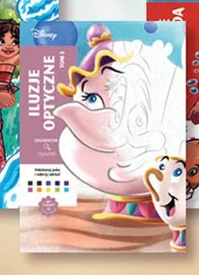 Książka Disney Iluzje optyczne promocja w Biedronka