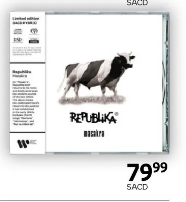 Płyta SACD Republika Masakra promocja w Empik