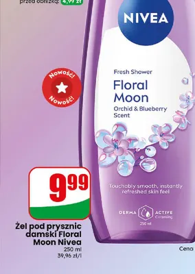Żel pod prysznic damski Floral Moon Nivea promocja w Dino