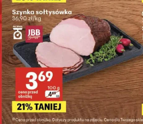 Szynka sołtysówka promocja w Delikatesy Centrum