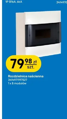Rozdzielnica naścienna 1x8 modułów Legrand promocja w Castorama