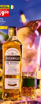 Whiskey Bushmills The Original promocja w Biedronka