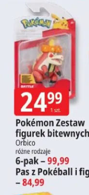 Zestaw figurek bitewnych Pokémon promocja w Leclerc