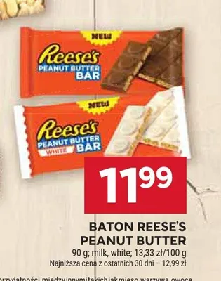 Baton Reese's Peanut Butter Bar promocja w Stokrotka