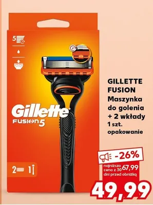 Maszynka do golenia + 2 wkłady promocja w Kaufland