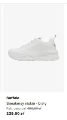 Sneakersy niskie Buffalo biały promocja w Lounge by Zalando