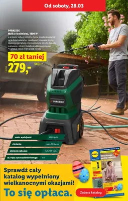 Myjka ciśnieniowa, 1800 W promocja w Lidl