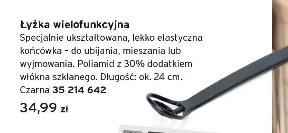 Łyżka wielofunkcyjna promocja w Tchibo