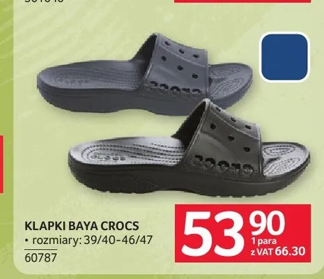 Klapki Baya Crocs promocja w Selgros