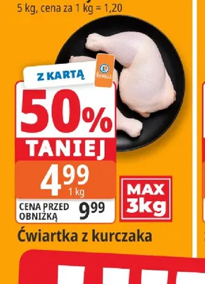 Ćwiartka z kurczaka promocja w Leclerc