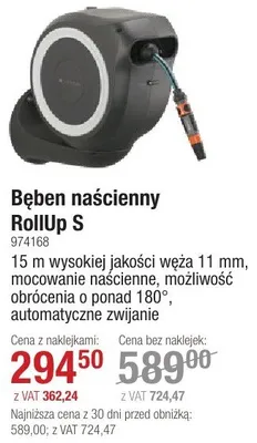 Bęben naścienny RollUp S promocja w Selgros