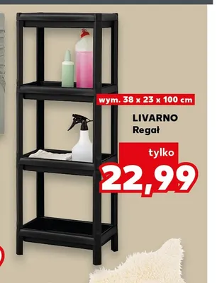 Regał Livarno 38x23x100 cm promocja w Kaufland