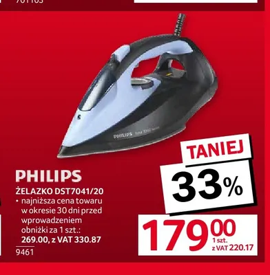 Żelazko DST7041/20 Philips promocja w Selgros