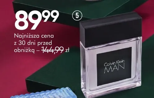 Calvin Klein Man męska woda toaletowa promocja w Super-Pharm